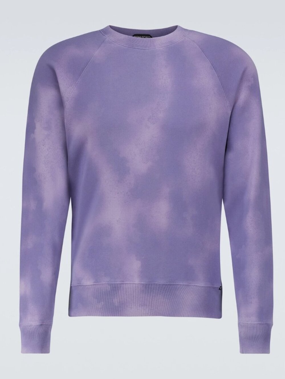TOM FORD Tie-Due Cotton Jersey Sweatshirt